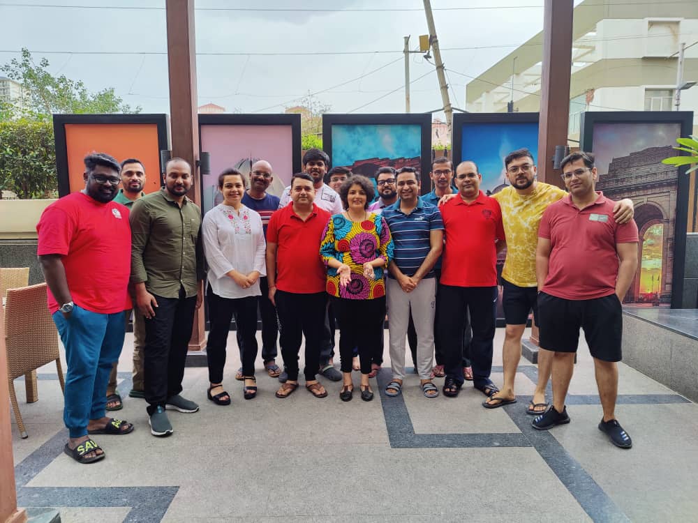 Malini Chandiramani with IBIS Hotels workshop participants